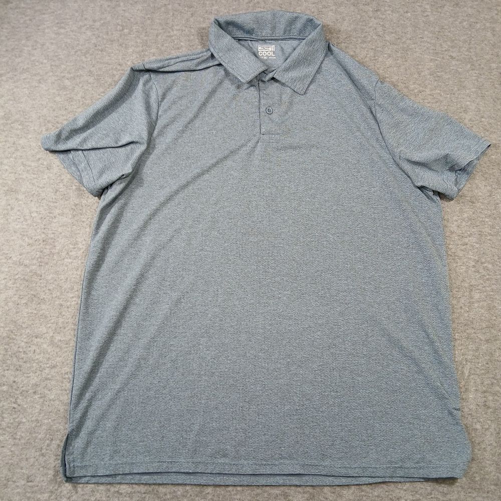 32 Degrees Cool Shirt Men's Size XXL Gray Short Sleeve‎ Lightweight